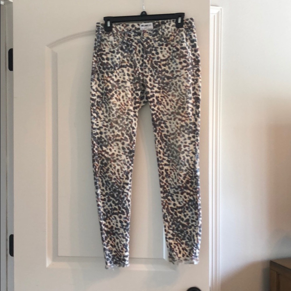 skinny multi colored Jeans